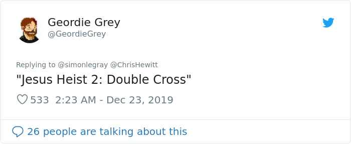 'Jesus Christ' Autocorrect Fail Inspires Hilarious Film Ideas