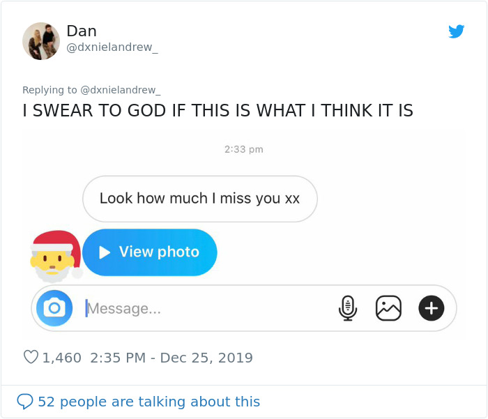 This Man’s Horrific Christmas Twitter Tale of Running Into His Ex With A Wife & Children Goes Viral This Man’s Horrific Christmas Twitter Tale of Running Into His Ex With A Wife & Children Goes Viral