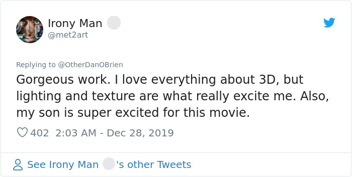 After Realizing That People Don't Understand What His Job Means, Lighting Artist Shows Examples Of His Work After Realizing That People Don't Understand What His Job Means, Lighting Artist Shows Examples Of His Work