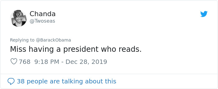 Barack Obama Lists Best Books And Movies Of 2019, Goes Viral On Twitter Barack Obama Lists Best Books And Movies Of 2019, Goes Viral On Twitter