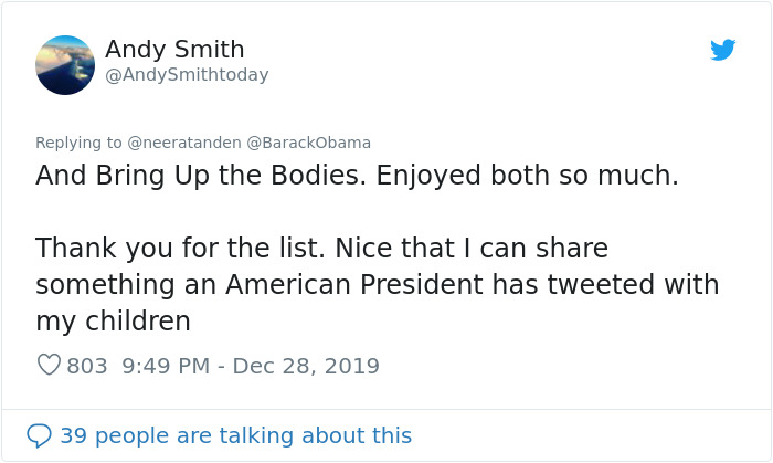 Barack Obama Lists Best Books And Movies Of 2019, Goes Viral On Twitter Barack Obama Lists Best Books And Movies Of 2019, Goes Viral On Twitter