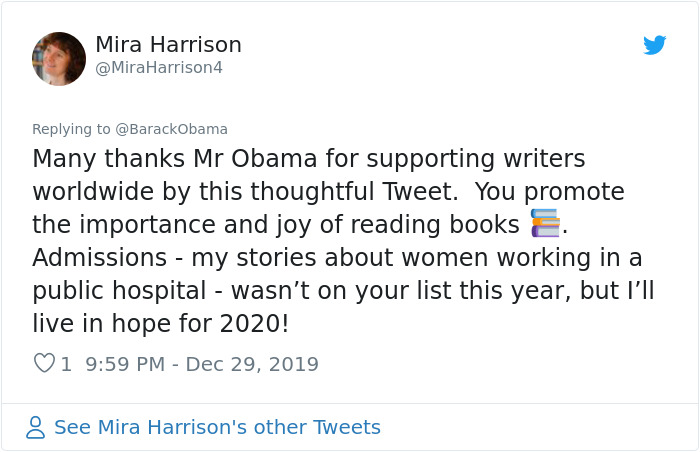Barack Obama Lists Best Books And Movies Of 2019, Goes Viral On Twitter Barack Obama Lists Best Books And Movies Of 2019, Goes Viral On Twitter