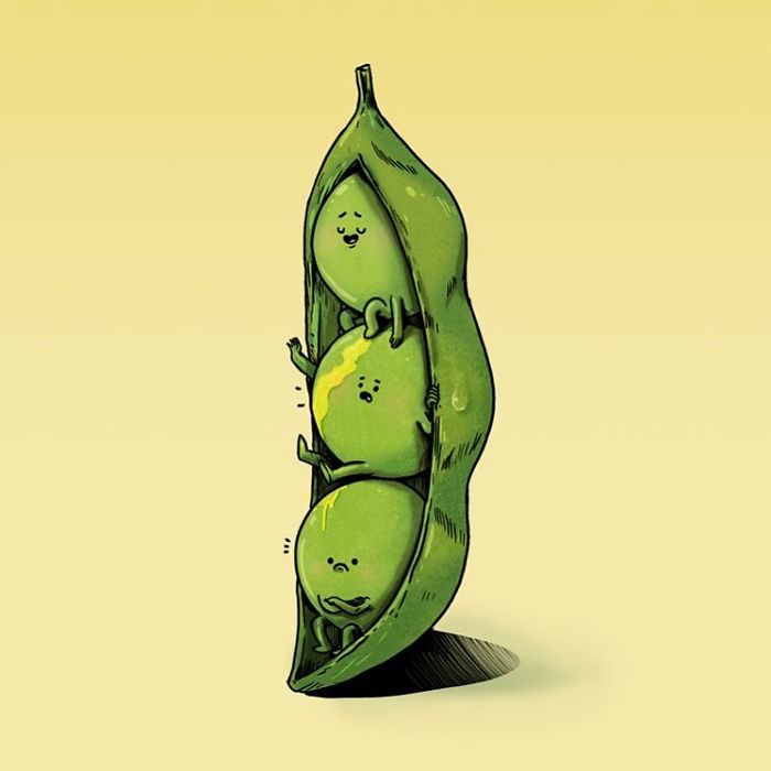 This Artist Wondered What Fruits And Vegetables Would Look Like If They Were Human