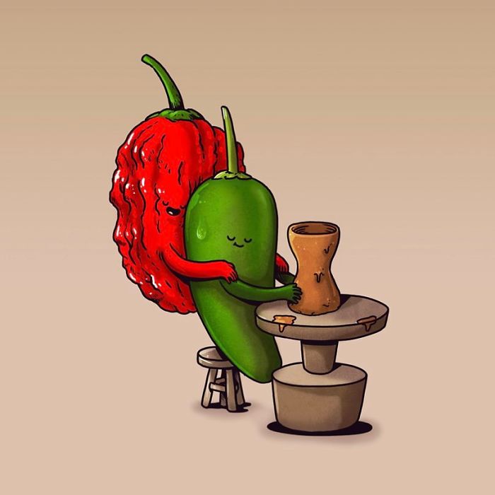 This Artist Wondered What Fruits And Vegetables Would Look Like If They Were Human
