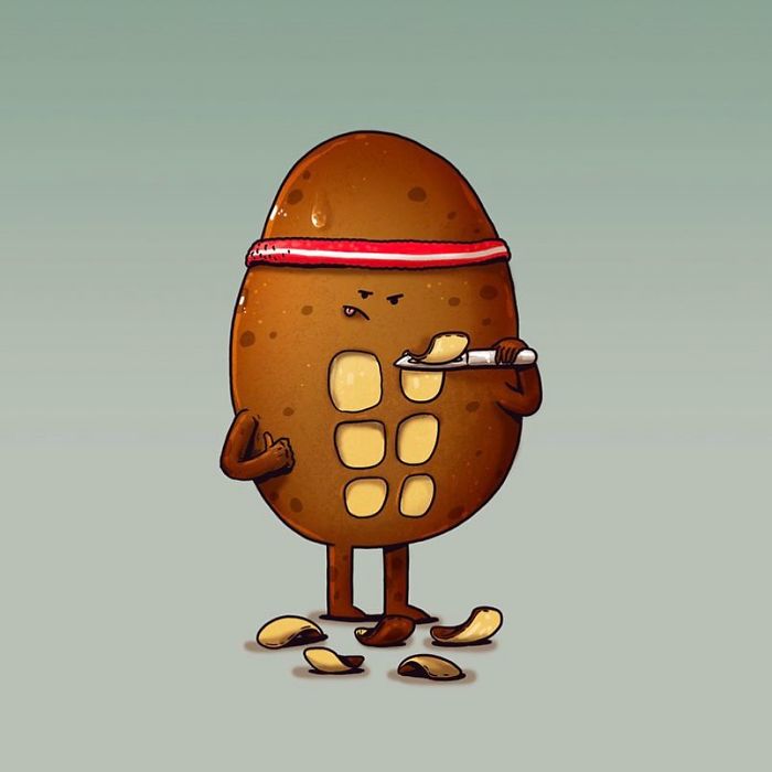 This Artist Wondered What Fruits And Vegetables Would Look Like If They Were Human