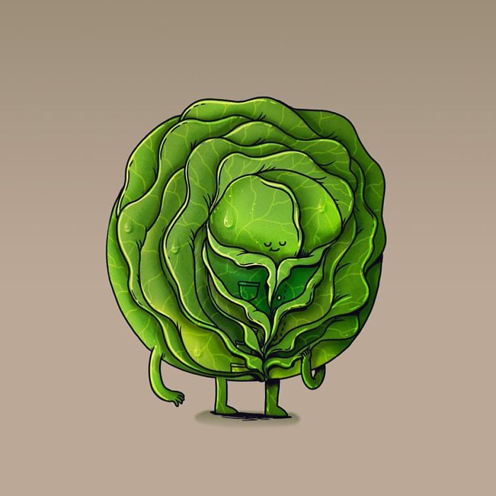 This Artist Wondered What Fruits And Vegetables Would Look Like If They Were Human