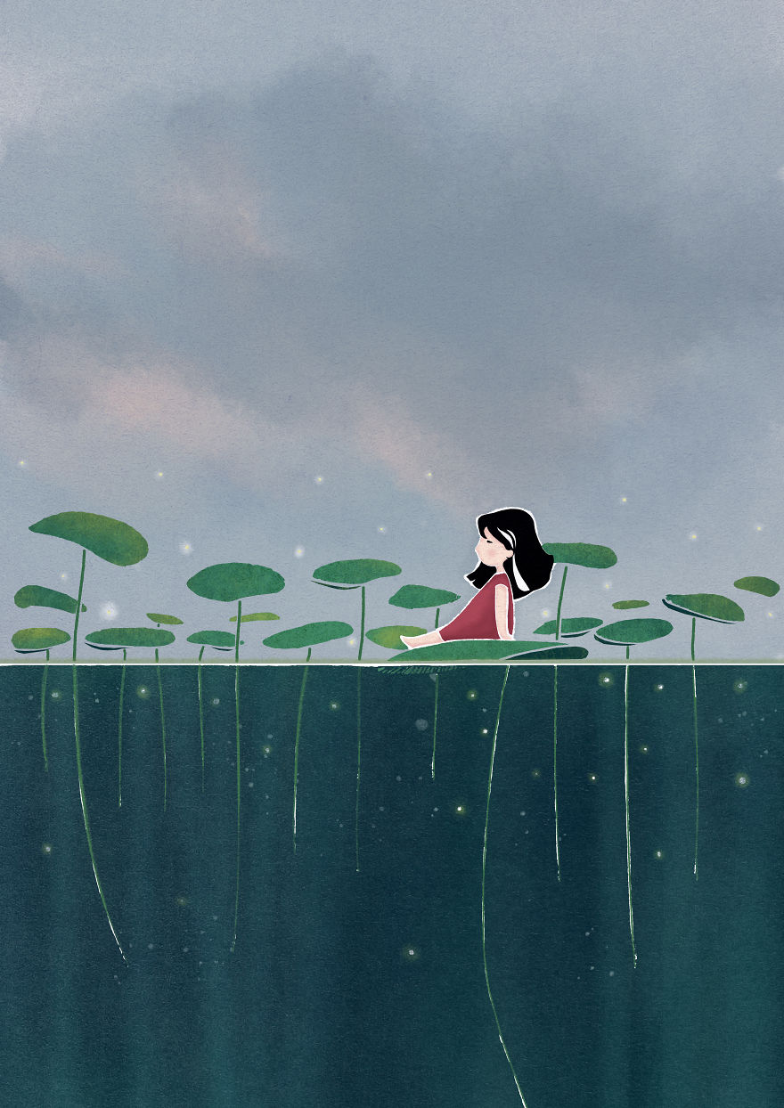 I Colored 12 Of My Old Drawings And Now They Look Like They Are From A Different World I Colored 12 Of My Old Drawings And Now They Look Like They Are From A Different World