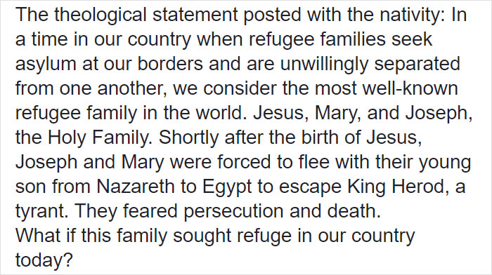 Church Sparks Heated Reactions By Putting Jesus, Mary, Joseph In Separate Cages, Separated By The Border Patrol