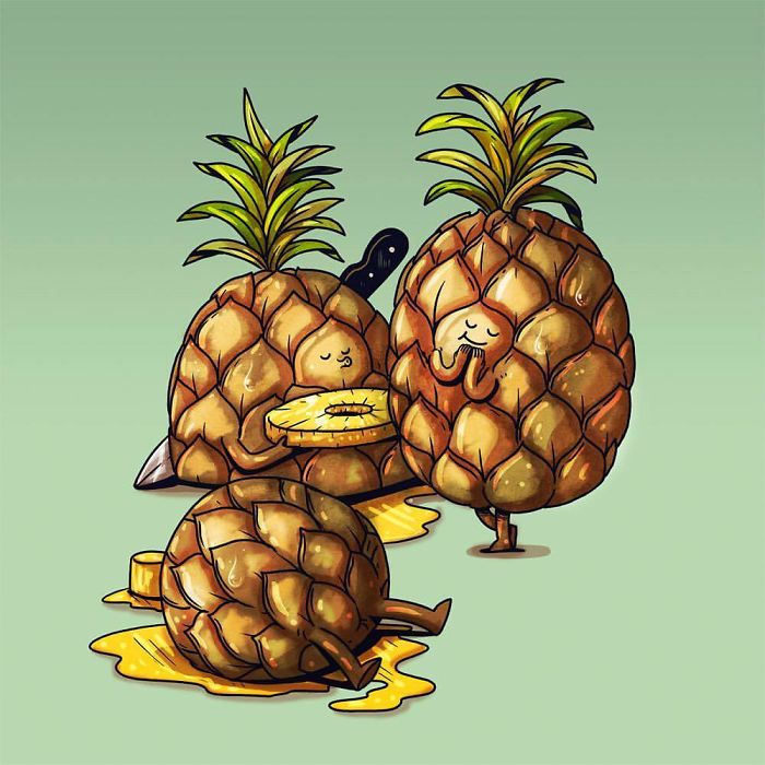 This Artist Wondered What Fruits And Vegetables Would Look Like If They Were Human