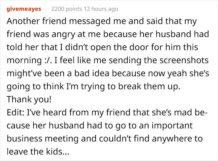 Man Doesn't Want To Pay This Babysitter, So She Shares Their Private Conversation In A Shaming Group Man Doesn't Want To Pay This Babysitter, So She Shares Their Private Conversation In A Shaming Group