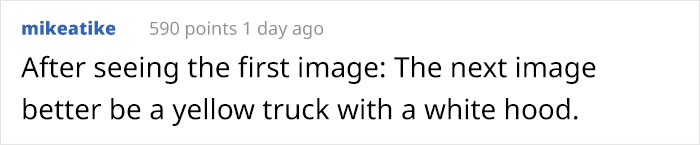 Guy With Mismatched Colored Truck Hood Posts An Ad, People Can't Believe His Luck When Another Driver Replies