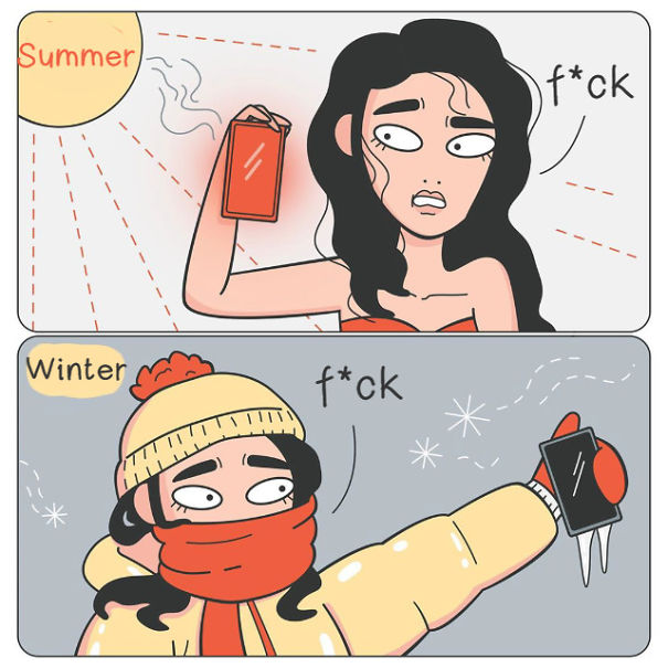 30 Funny Winter Comics That Almost Everyone Will Relate To