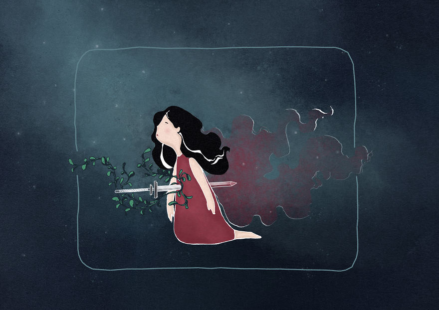 I Colored 12 Of My Old Drawings And Now They Look Like They Are From A Different World I Colored 12 Of My Old Drawings And Now They Look Like They Are From A Different World