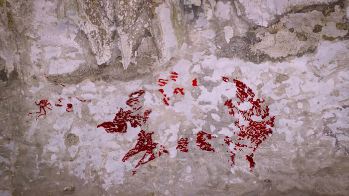 The Newly Discovered 44,000 Y.O. Animal Cave Paintings Tell The Oldest Story On Earth The Newly Discovered 44,000 Y.O. Animal Cave Paintings Tell The Oldest Story On Earth