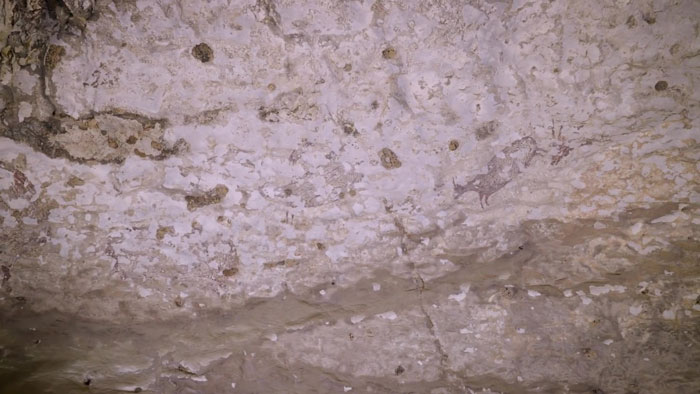 The Newly Discovered 44,000 Y.O. Animal Cave Paintings Tell The Oldest Story On Earth