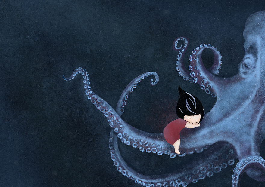 I Colored 12 Of My Old Drawings And Now They Look Like They Are From A Different World I Colored 12 Of My Old Drawings And Now They Look Like They Are From A Different World