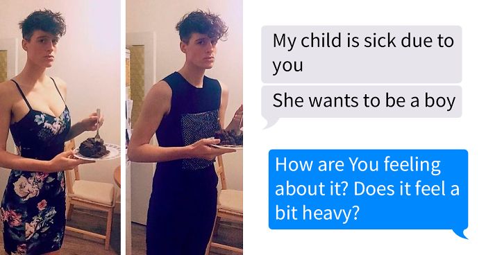 Non-Binary Person Teaches This Hateful Parent Tolerance And Their Text Exchange Goes Viral