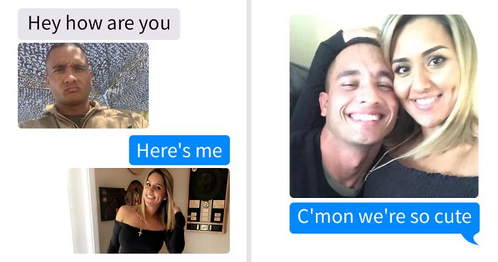 Catfisher Uses Marine’s Pic To Message This Woman, She Teaches Him A Lesson By Sending A Pic Of His Real Life Girlfriend