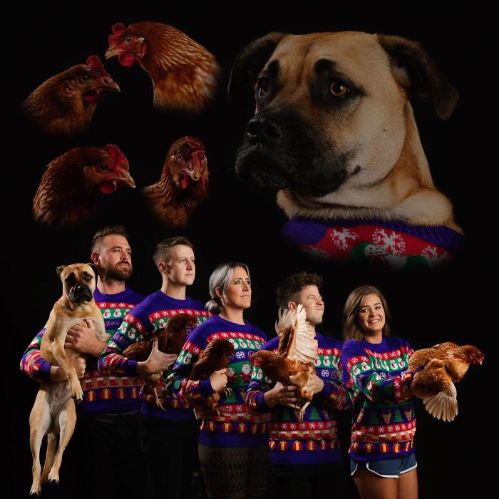 My Annual Christmas Photo With My Housemates