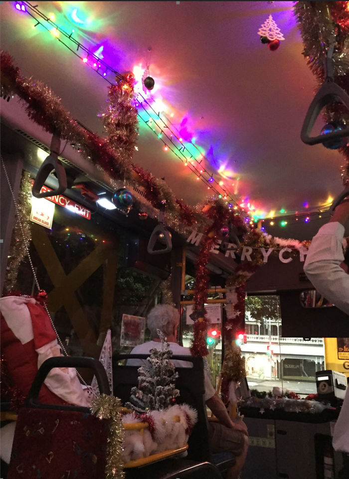 This Was The Bus I Rode Home From Work Today