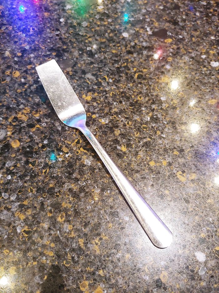 The Prongs Weren't Cut On This Fork