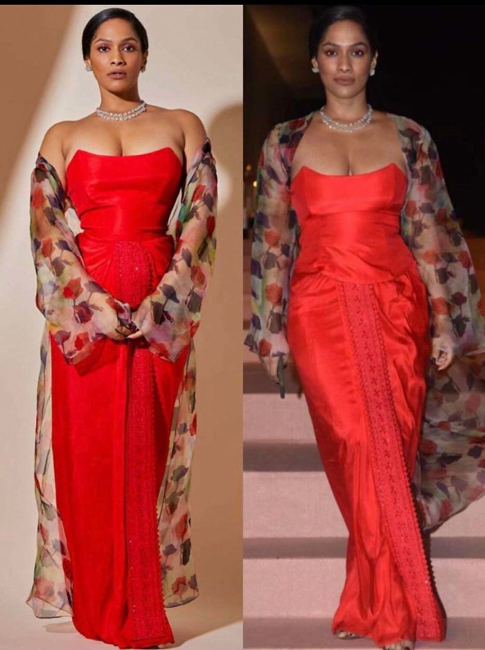 Instagram vs. Reality. (Bonus: She Preaches Body Positivity.)