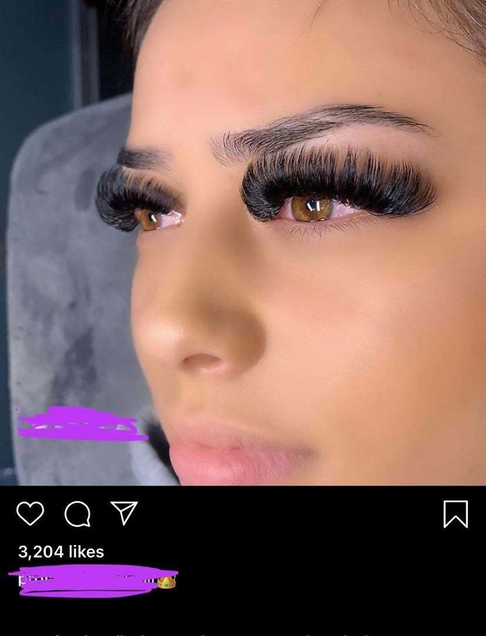 Y’all... I Don’t Know What’s Worse. The Lash Extensions Or The Blurring