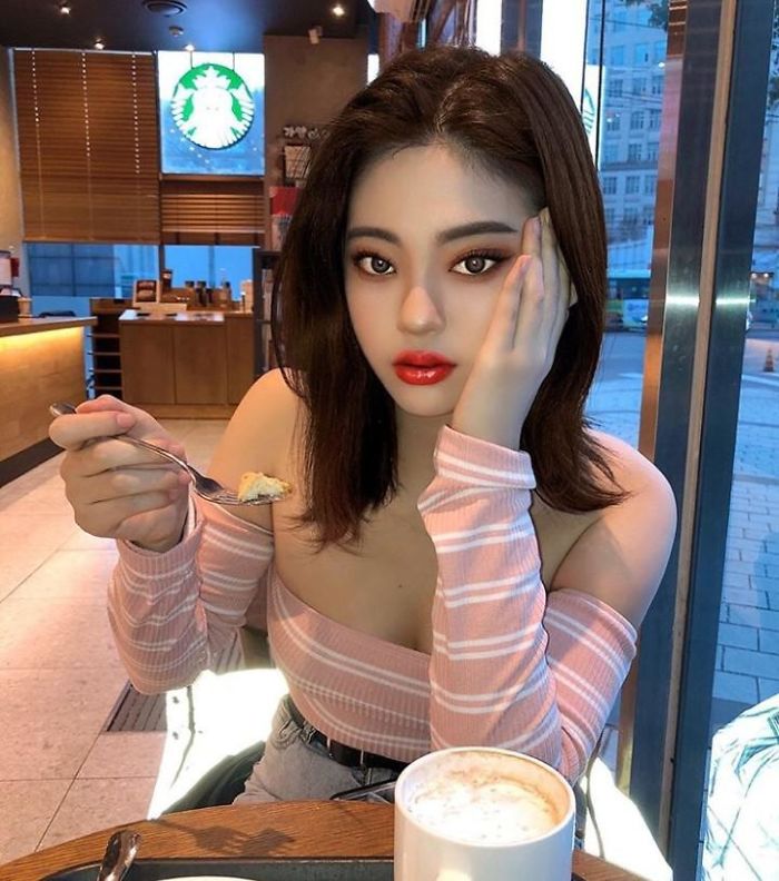 The Video Game Character Look Going On