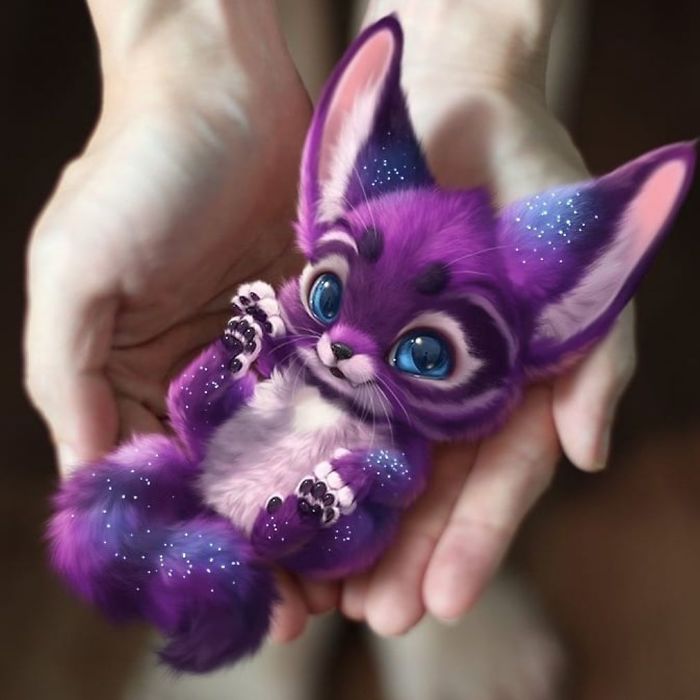 Artist Creates Extremely Cute Digital Animals And Brings Them To The Real World