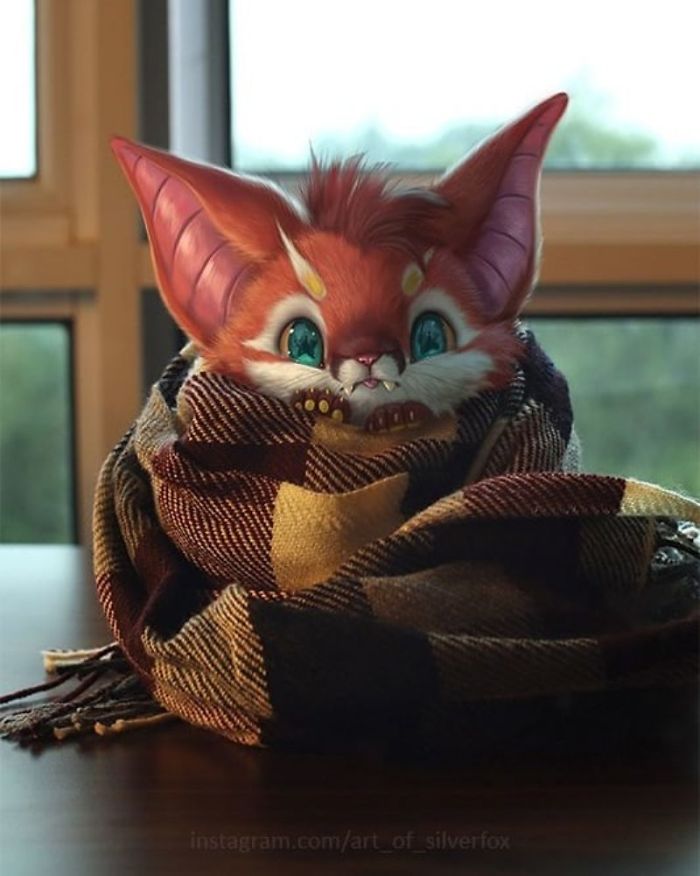 Artist Creates Extremely Cute Digital Animals And Brings Them To The Real World