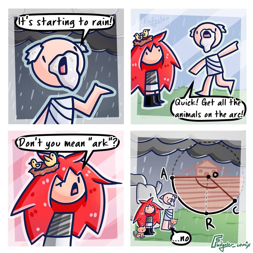 I Turn My Random Thoughts Into Comics