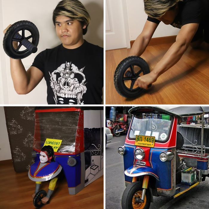 Low-Cost Cosplay