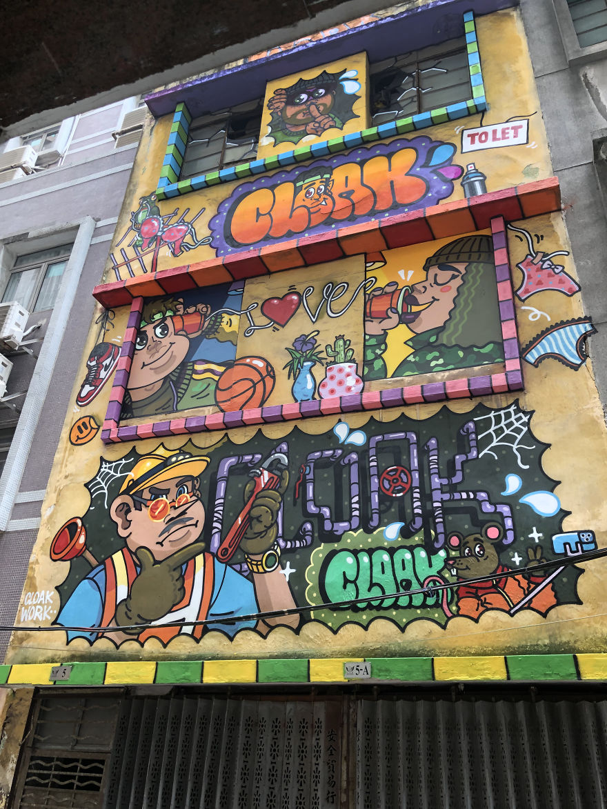 I Created Street Art Titled 'Love Is In The Air' I Created Street Art Titled 'Love Is In The Air'