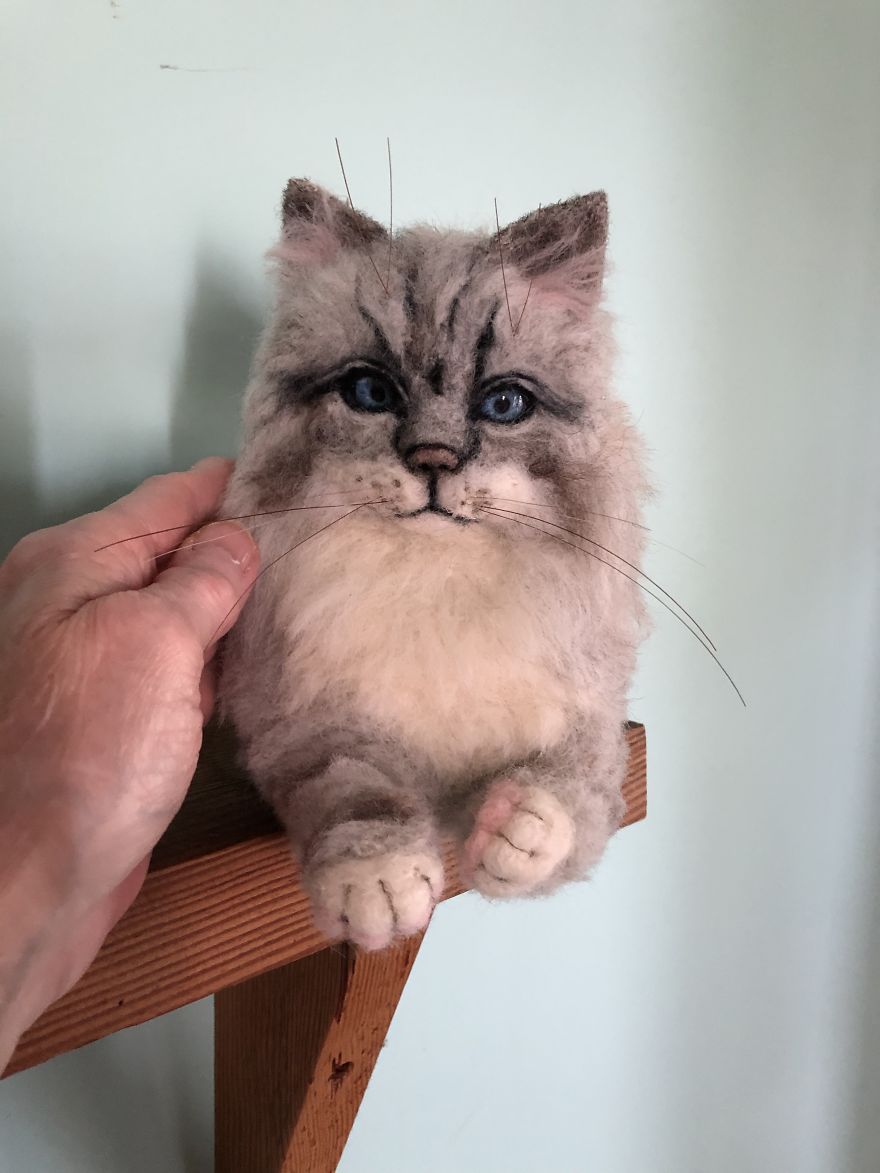 I'm A Self-Taught Australian Needle Felt Artist That Loves Animals