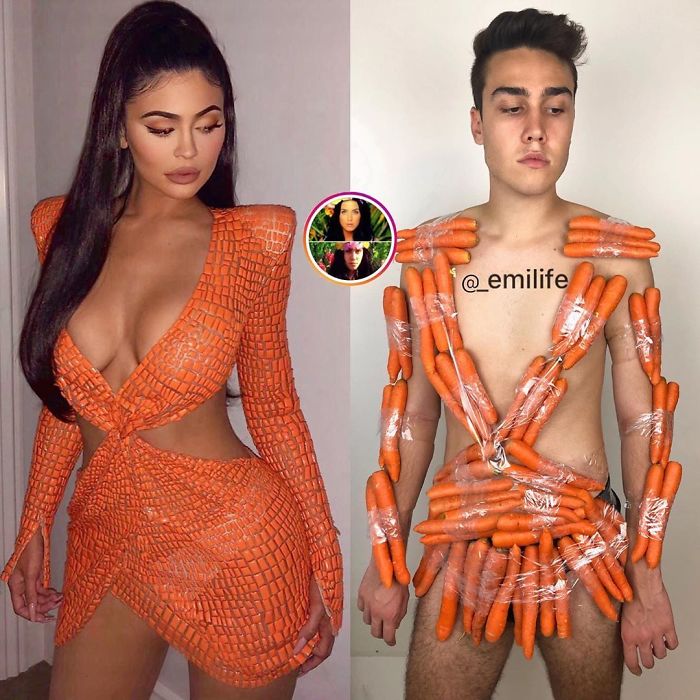 This Guy Gained Thousands Of Followers On Instagram “Recreating” Celebrity Photos (New Pics)