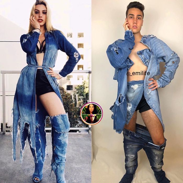 This Guy Gained Thousands Of Followers On Instagram “Recreating” Celebrity Photos (New Pics)