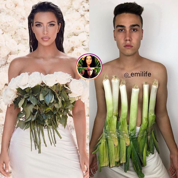This Guy Gained Thousands Of Followers On Instagram “Recreating” Celebrity Photos (New Pics)
