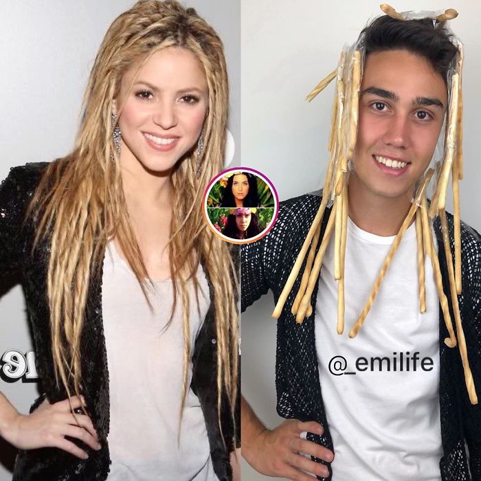 This Guy Gained Thousands Of Followers On Instagram “Recreating” Celebrity Photos (New Pics)