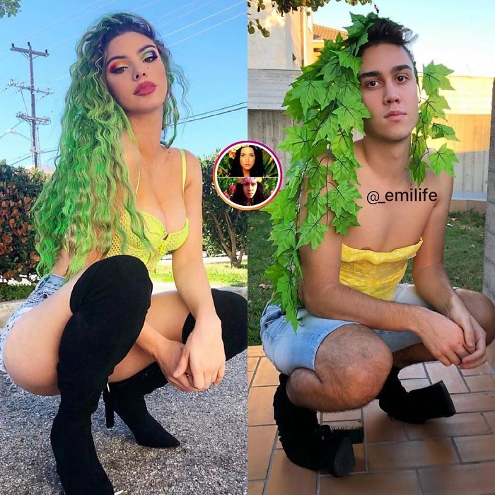 This Guy Gained Thousands Of Followers On Instagram “Recreating” Celebrity Photos (New Pics)