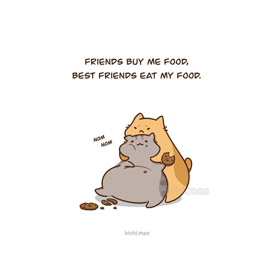 Artist Illustrates Cats With Attitude In Wacky Daily Life Scenarios!