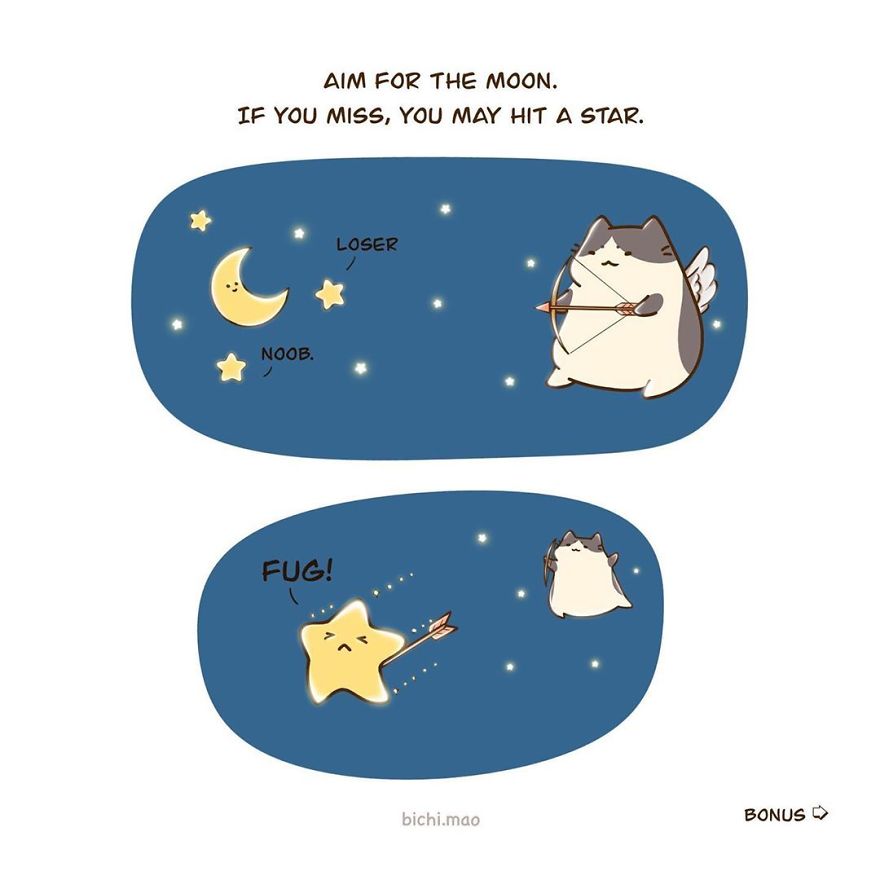 Artist Illustrates Cats With Attitude In Wacky Daily Life Scenarios!