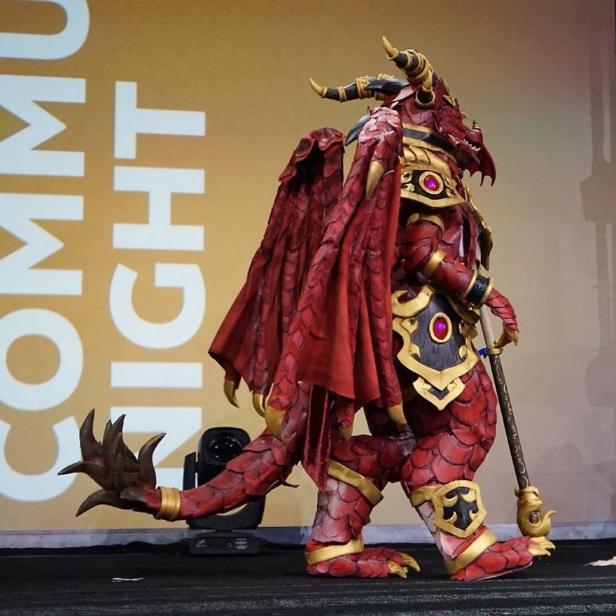 I Used Foam And 3D Prints To Create An Animated Dragon Cosplay And It Took Me Over 400 Hours (18 Pics) I Used Foam And 3D Prints To Create An Animated Dragon Cosplay And It Took Me Over 400 Hours (18 Pics)