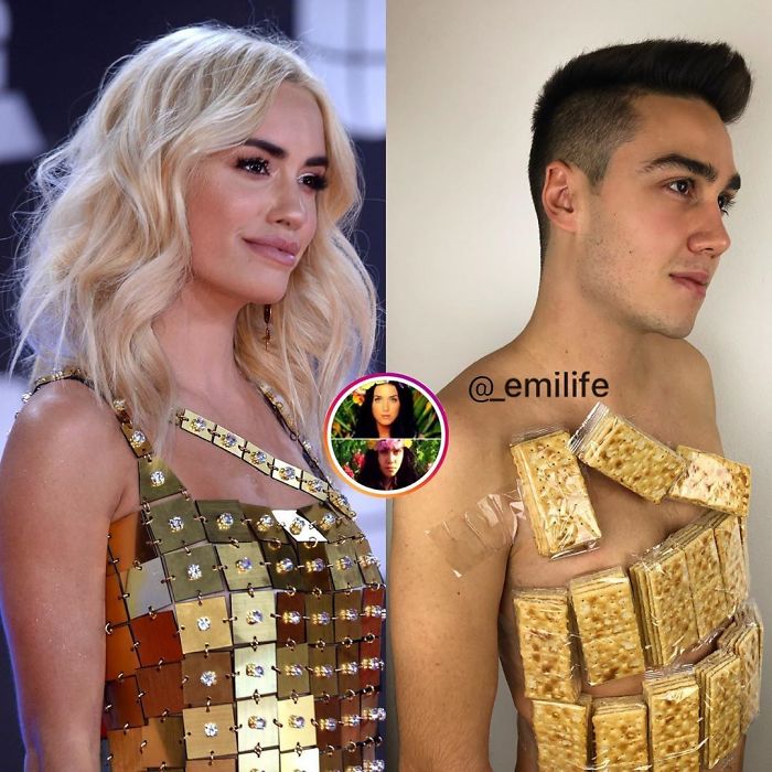 This Guy Gained Thousands Of Followers On Instagram “Recreating” Celebrity Photos (New Pics)