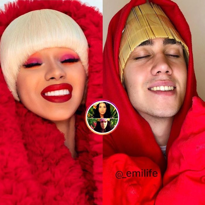 This Guy Gained Thousands Of Followers On Instagram “Recreating” Celebrity Photos (New Pics)