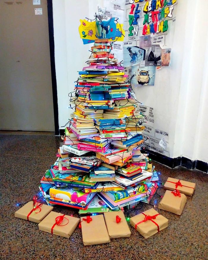 Christmas Tree In My School