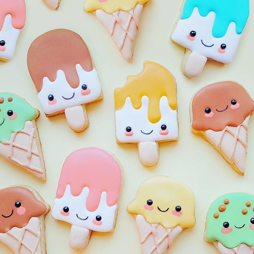 I Spend My Free Time Creating Cookies Of Characters Almost Too Cute To Eat!