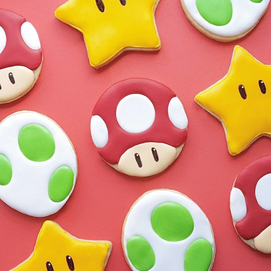 I Spend My Free Time Creating Cookies Of Characters Almost Too Cute To Eat!