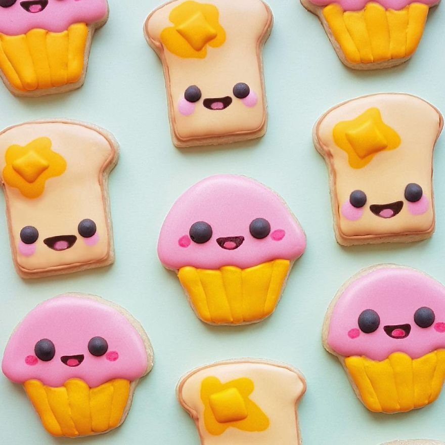I Spend My Free Time Creating Cookies Of Characters Almost Too Cute To Eat!