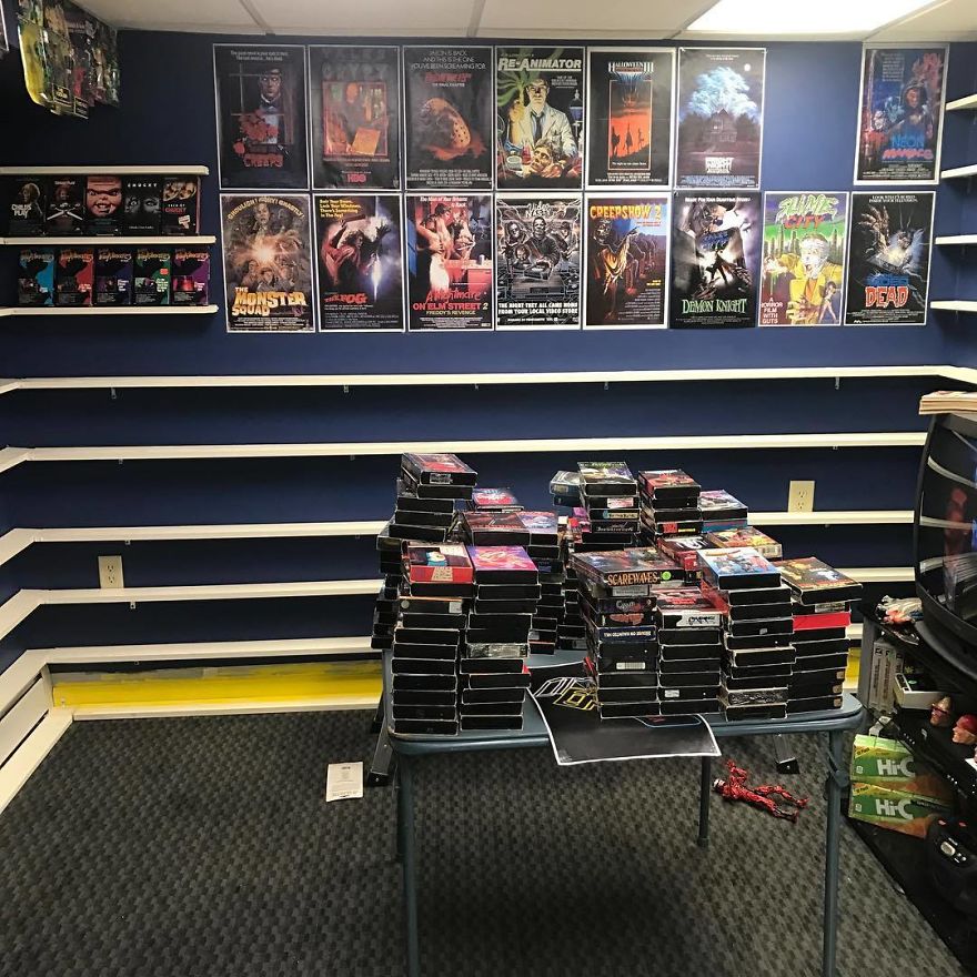 Guy Builds A VHS ‘Store’ In His Basement And It Might Give You Nostalgia (16 Pics) Guy Builds A VHS ‘Store’ In His Basement And It Might Give You Nostalgia (16 Pics)