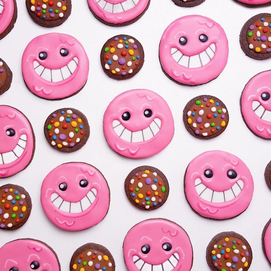 I Spend My Free Time Creating Cookies Of Characters Almost Too Cute To Eat!